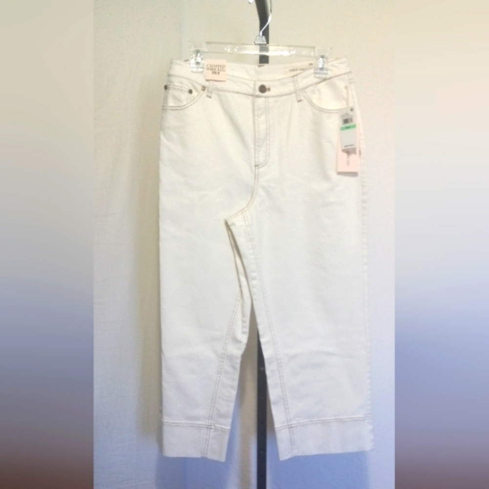 Vince Camuto clam digger jeans